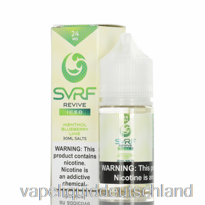 Iced Revive – SVRF Salts E-Liquid – 30 Ml, 48 Mg Vape-Flüssigkeit